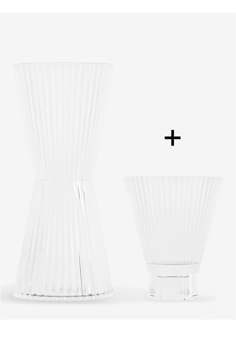 Ozaiz Decanter Drinkware Set, Alternate, color, Clear