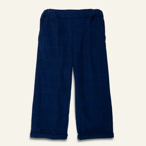 Grid Corduroy Pant
