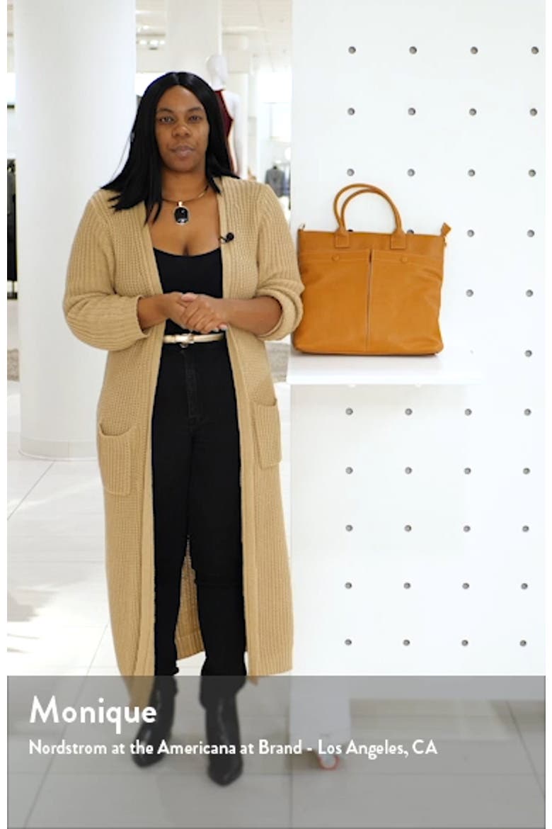 Blue Moon Vegan Leather Tote video