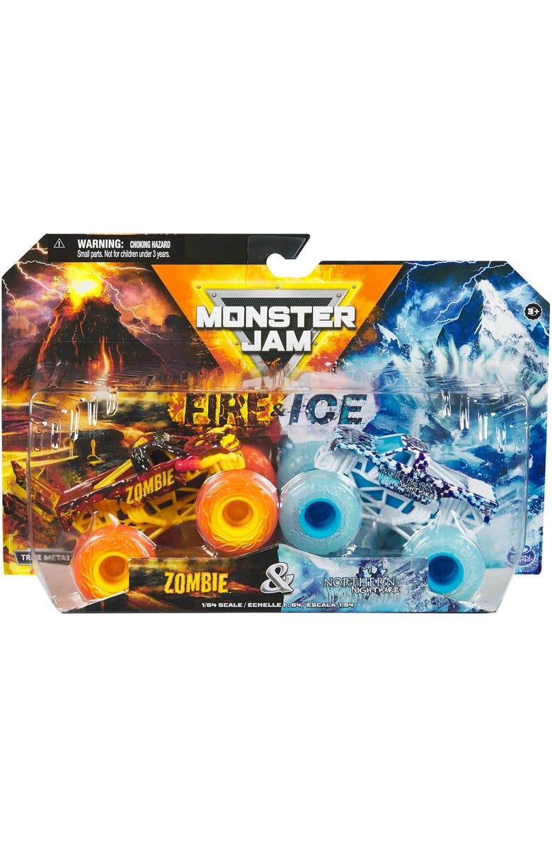 Grave Digger Fire and Ice Zombie VS Northern Nightmare, Main, color, Multi Color