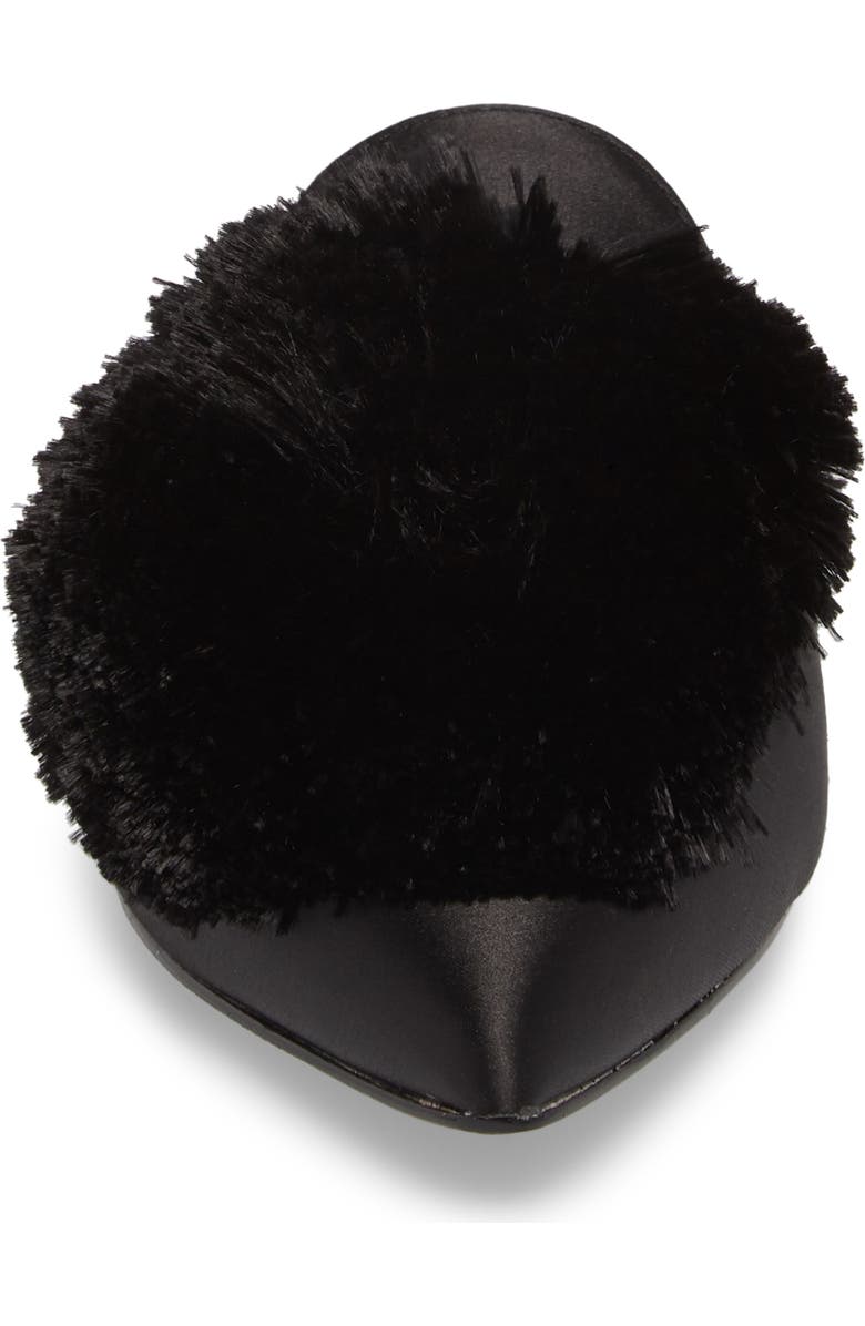 Charles David Wella Pompom Loafer Mule, Alternate, color,
