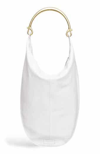 Walter Baker Luna Frame Handle Leather Hobo Bag
