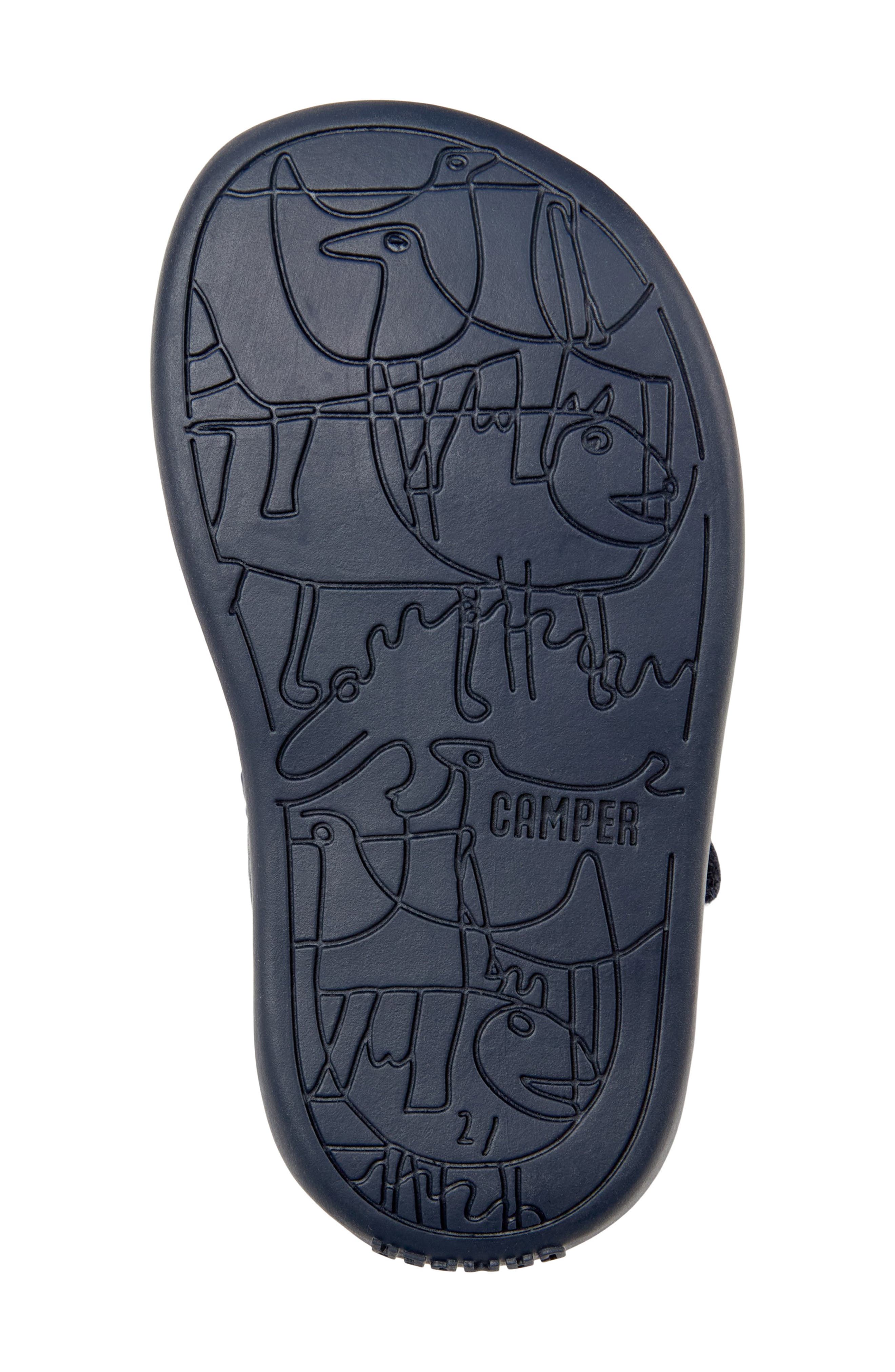 Camper Kids' Bicho Fisherman Sandal, Alternate, color, Navy