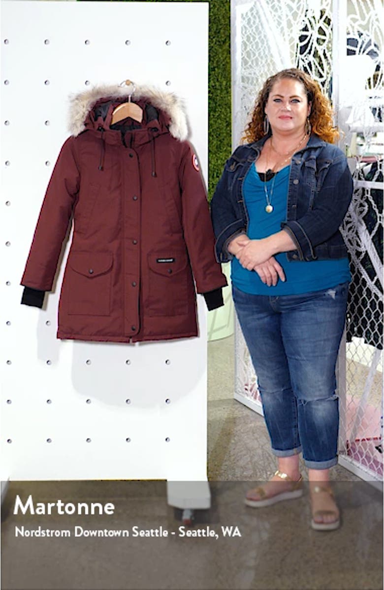 Trillium Fusion Fit Hooded Parka with Genuine Coyote Fur Trim, sales video thumbnail