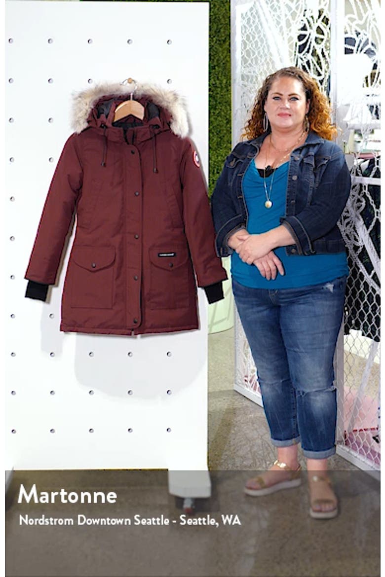 Trillium Fusion Fit Hooded Parka with Genuine Coyote Fur Trim video