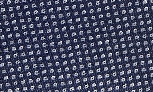 Tom Baine Geo Jacquard Tie In Blue