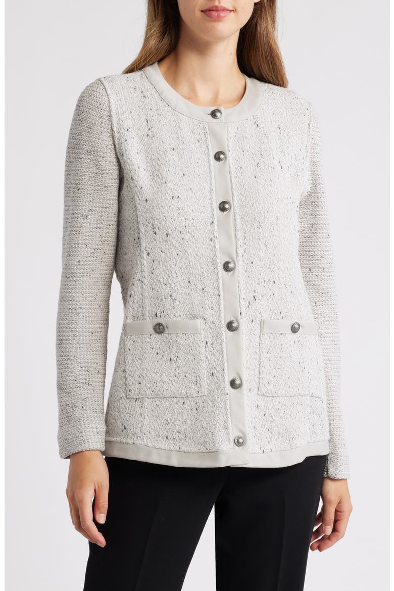 Knit Jacket, Alternate, color, SUGAR COOKIE