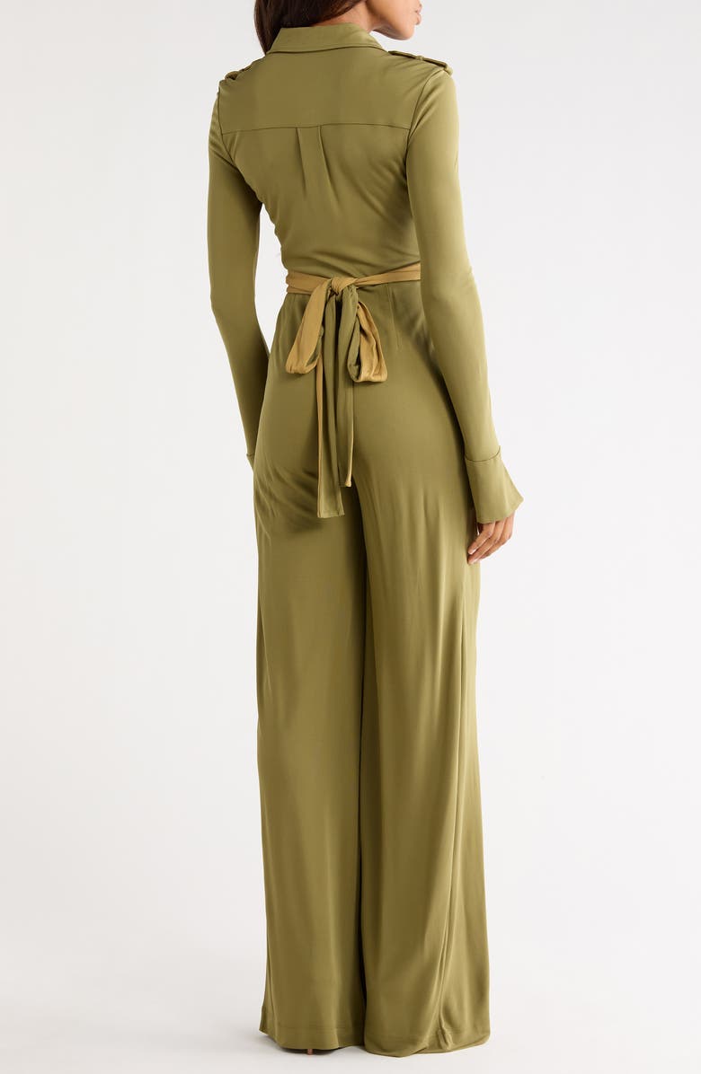 Diane von Furstenberg Jackie Jumpsuit, Alternate, color, Brussels/ Patina
