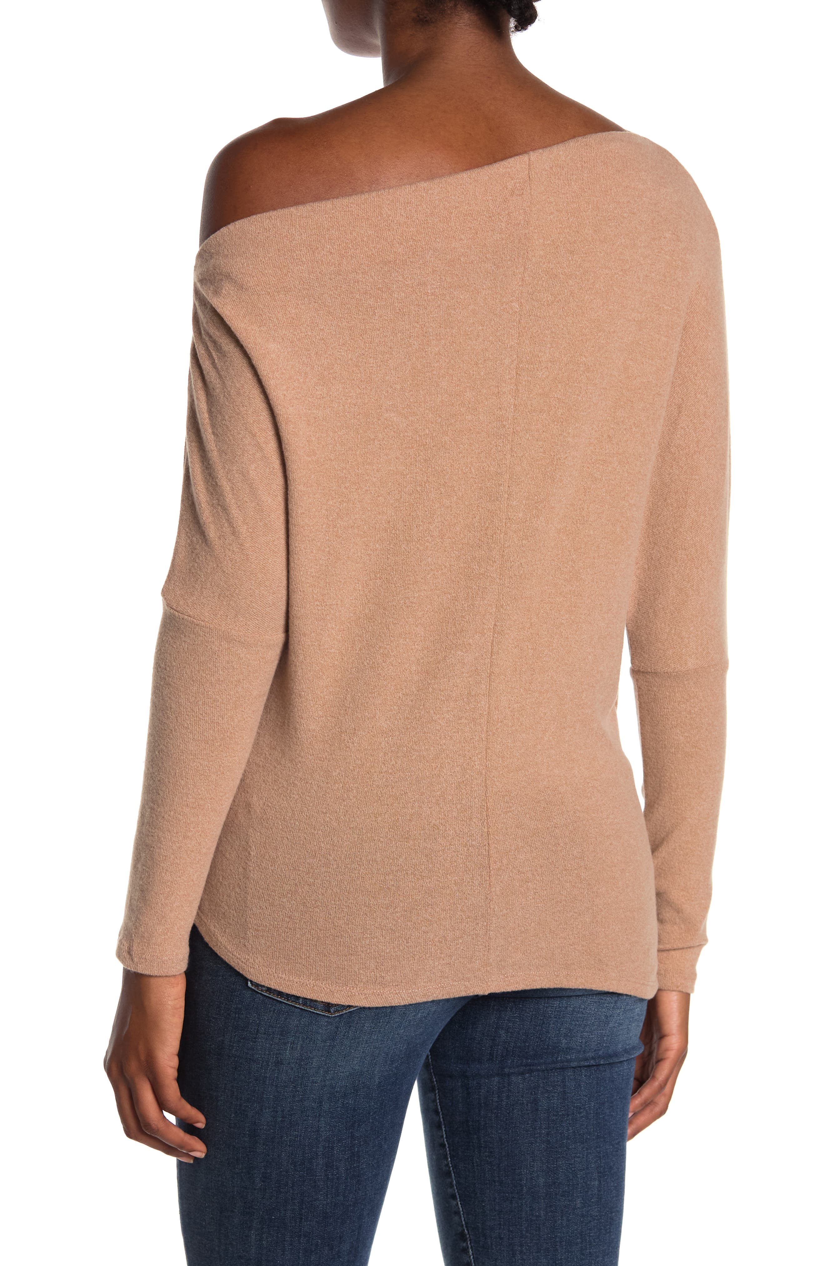 Off the Shoulder Long Sleeve Sweater - image 4
