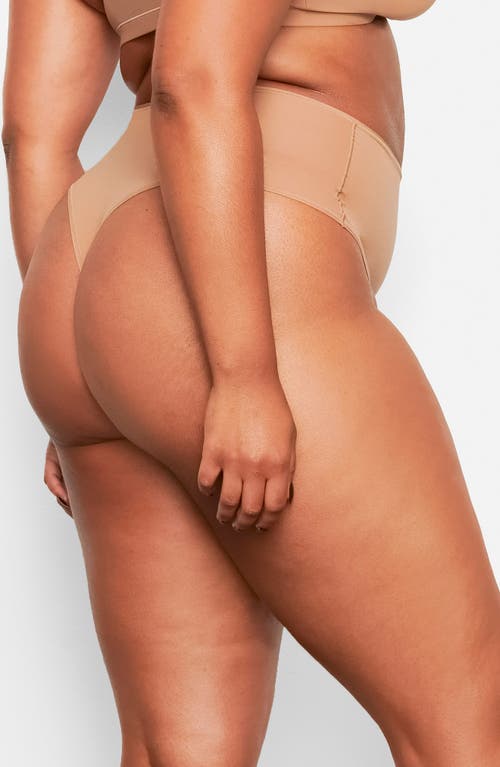 Skims Fits Everybody High Waist Thong In Neutral