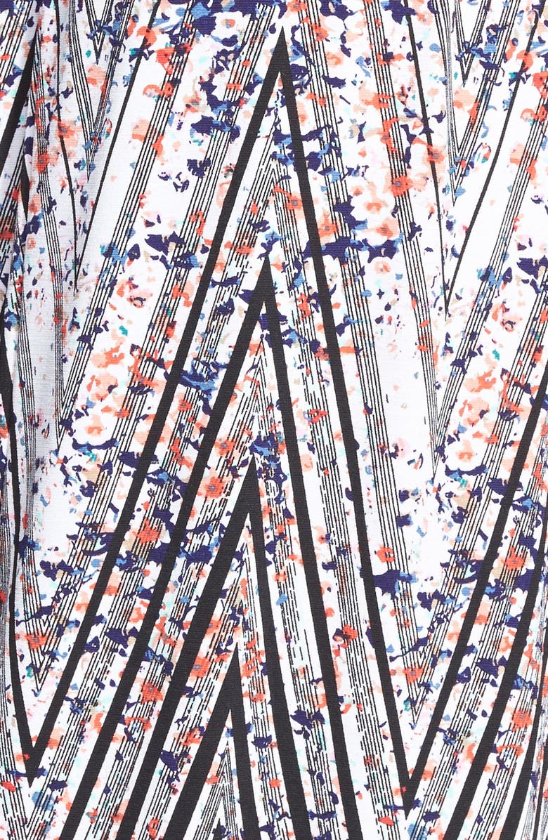 Trixxi Print Maxi Dress, Alternate, color, 