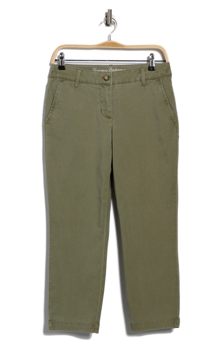 Tommy Bahama Boracay Crop Pants, Alternate, color, Tea Leaf