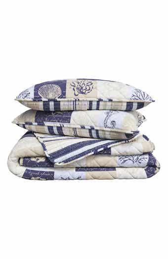 Coastal Patchwork Quilt Set