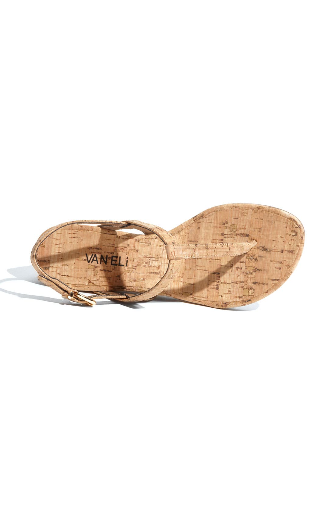 'Kaffle' Wedge Sandal, Alternate, color, NATURAL