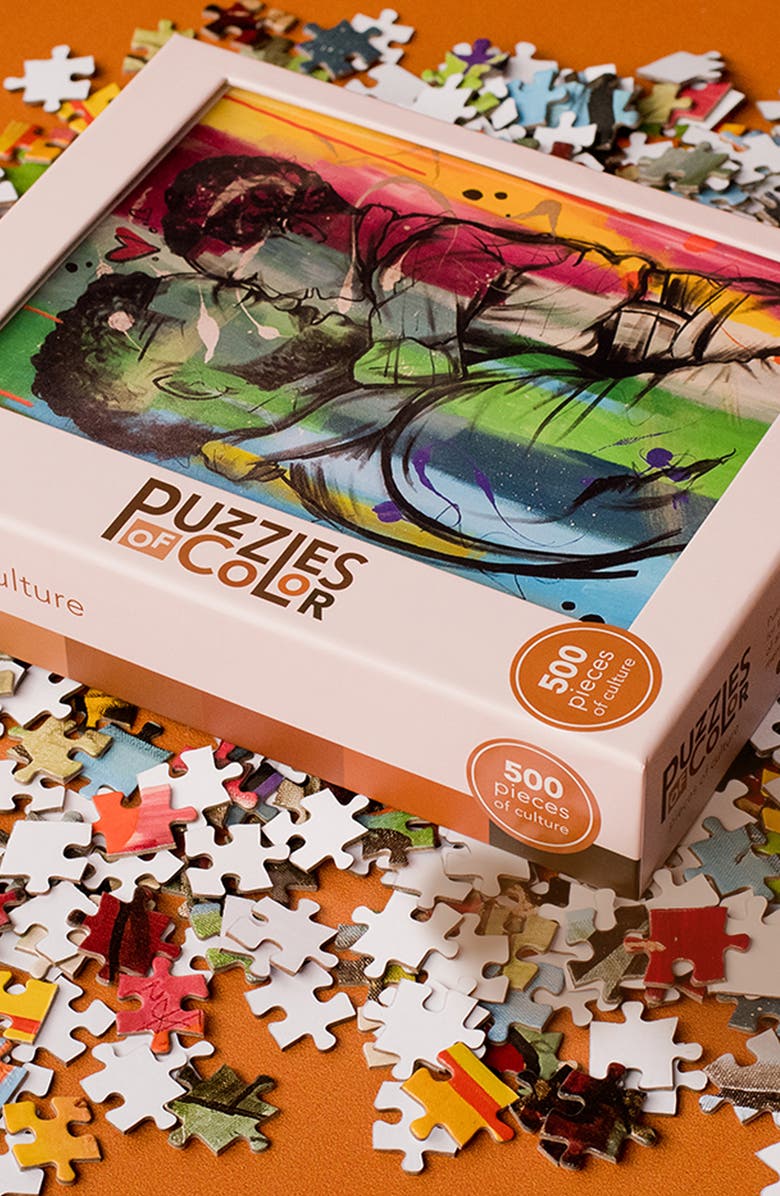 Puzzles of Color Priceless 500-Piece Jigsaw Puzzle, Alternate, color,