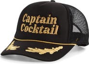 Local Beach Captain Cocktail Snapback Trucker Hat