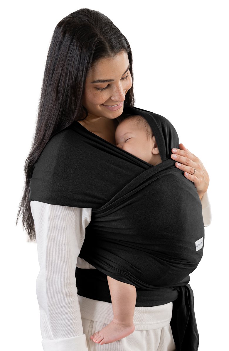 Comfy Cubs Baby Wrap Carrier, Main, color, Black