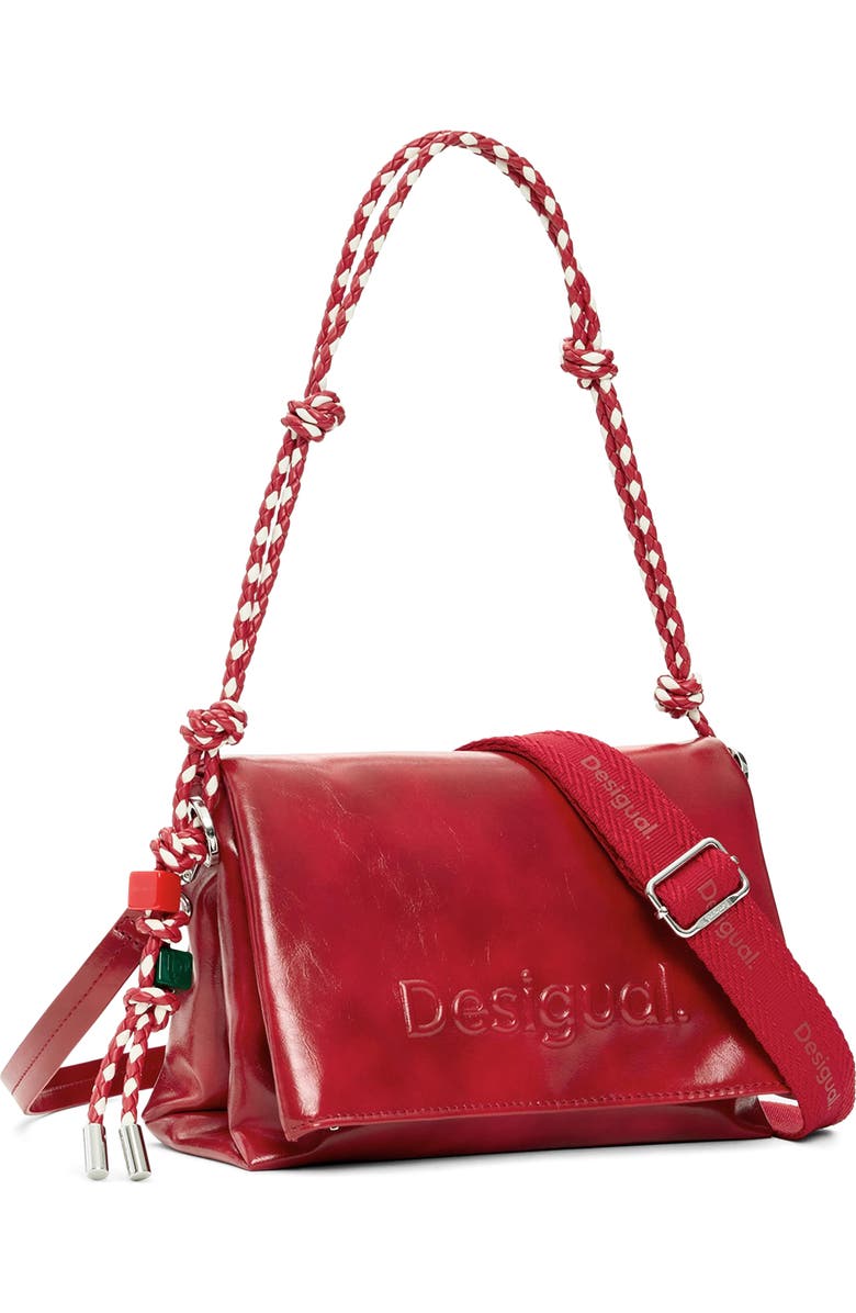 Desigual Faux Leather Crossbody Bag, Alternate, color,