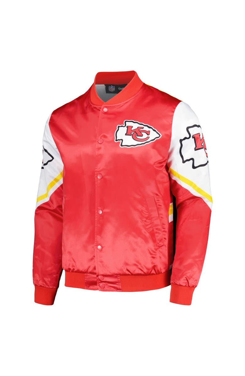 Chalk Line Men's Chalk Line Red Kansas City Chiefs Fanimation Satin Full-Snap Jacket, Alternate, color, 