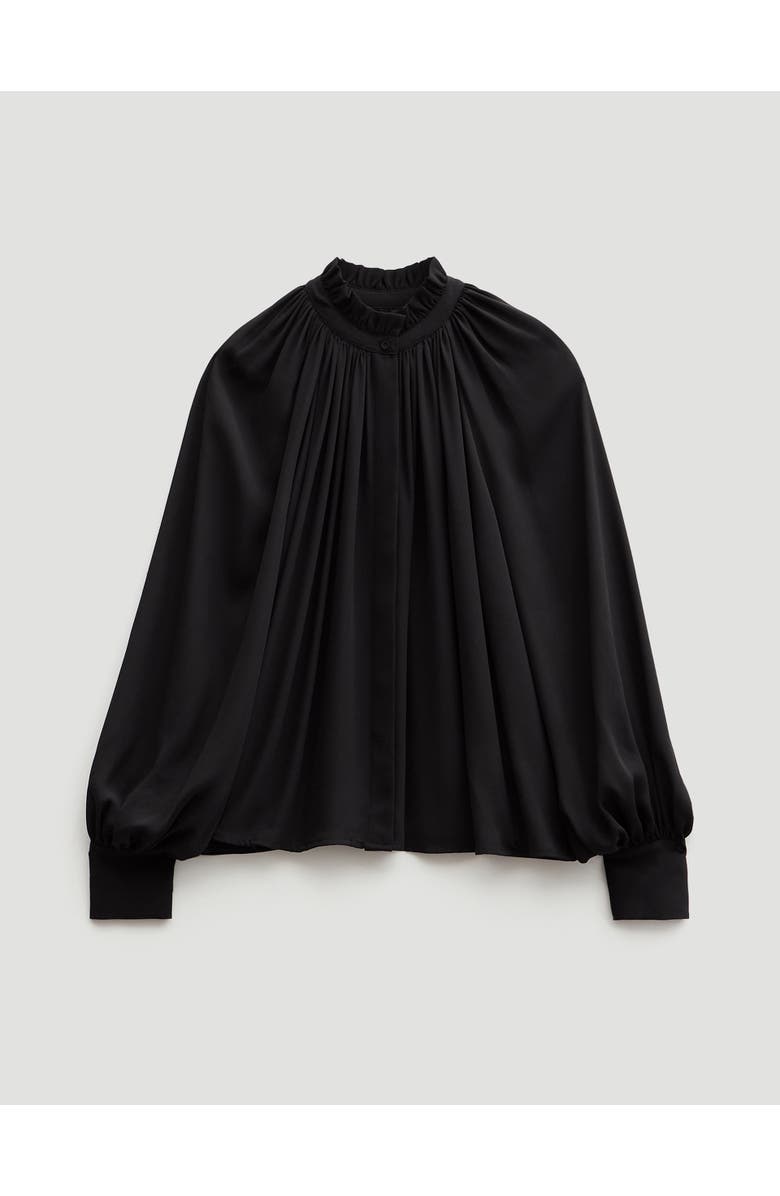 Hush Fleur Floaty Chiffon Blouse, Alternate, color, Black