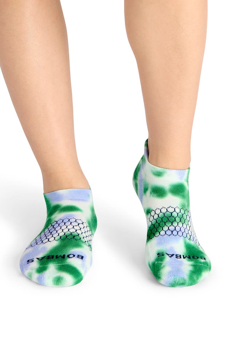 Bombas Celebration Tie Dye Ankle Socks, Alternate, color, 