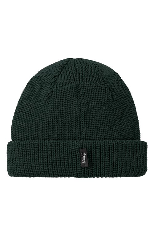 Paper Planes Wharfman Rib Beanie In Blue