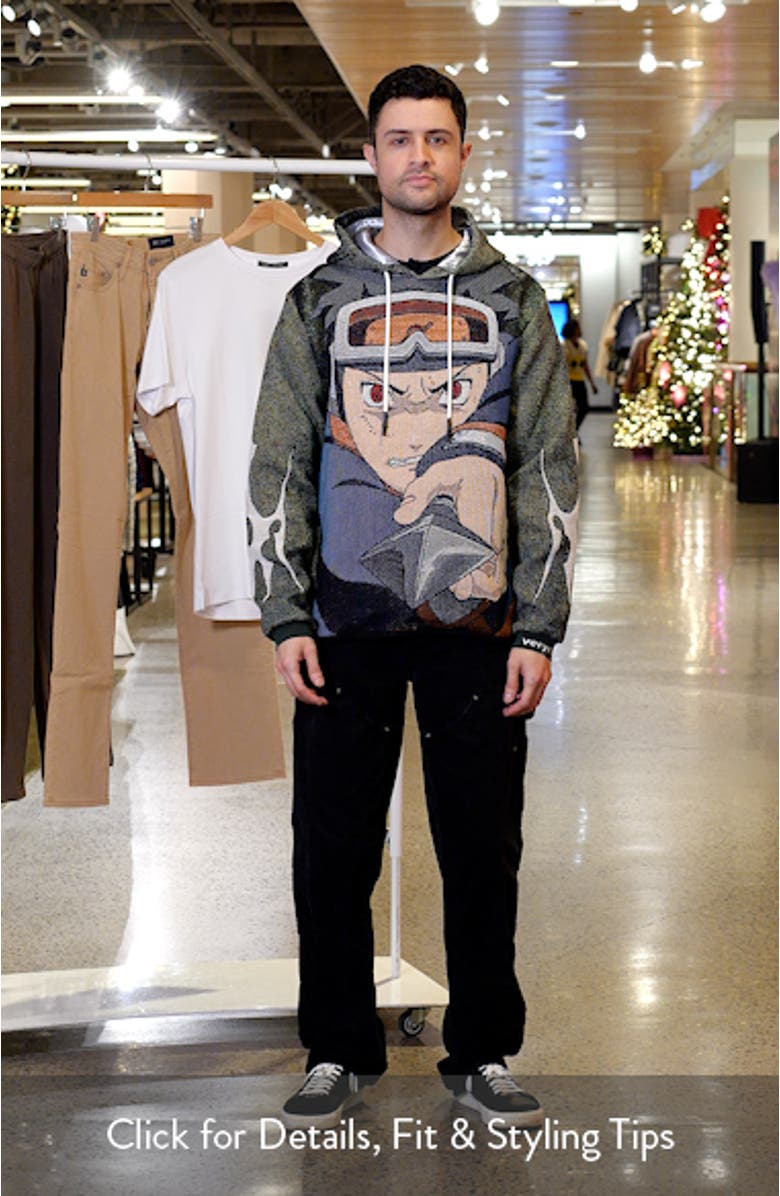 Kid Obito Jacquard Hoodie, sales video thumbnail