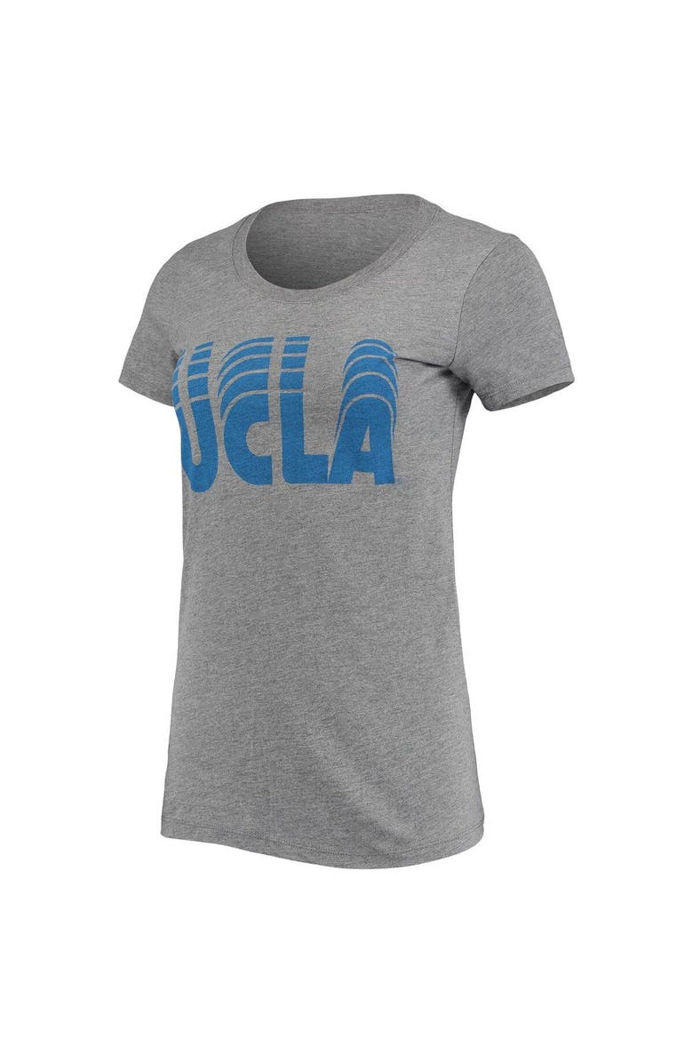HOMEFIELD Women's Homefield Heather Gray UCLA Bruins Vintage Wordmark Tri-Blend T-Shirt, Alternate, color, 