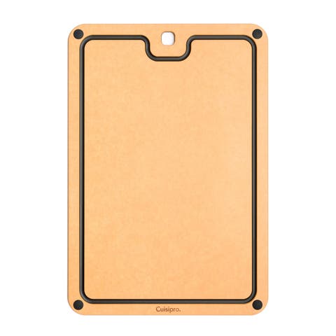 Fibre Wood Cutting Board with Silicone Feet, 16 x 11 Inch