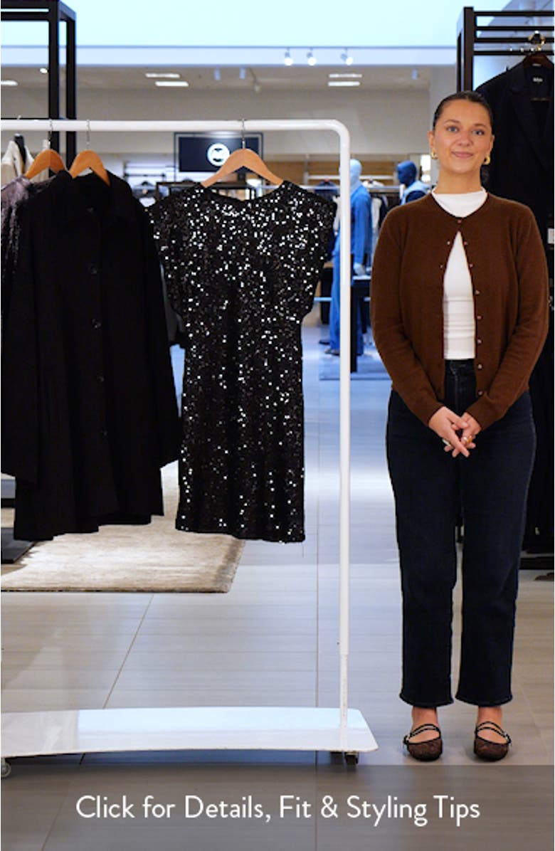 Ihfauca Sequin Minidress, sales video thumbnail