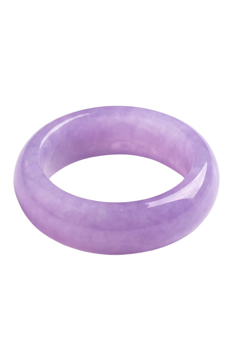 Lilac Purple Jade Ring, Main, color, Purple