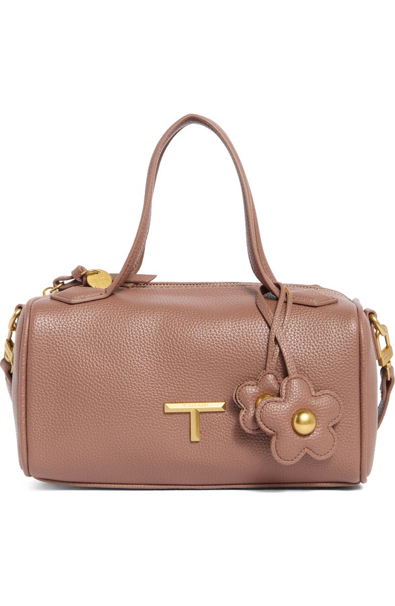 Tahari Andie Bowler Bag, Main, color, Coffee