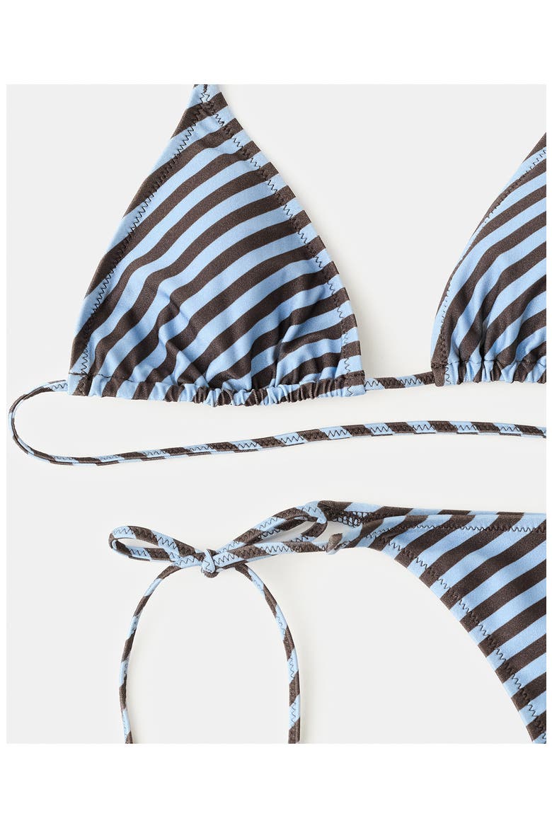 Classic Stripe Bikini Bottoms, Alternate, color, SKY BLUE