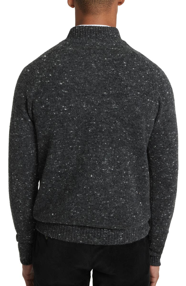 Jack Victor Canora Lambswool Blend Half Zip Pullover, Alternate, color, 