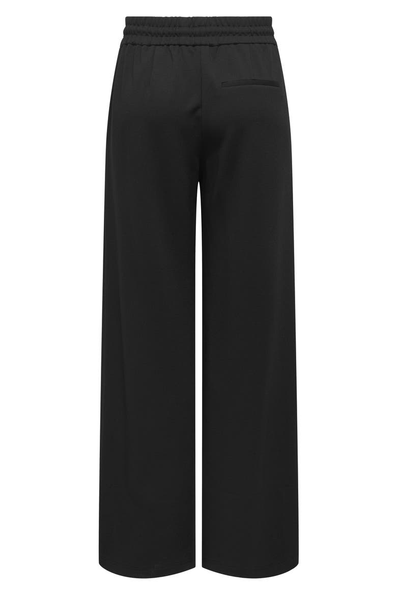 Tadia Extra Wide Leg Pants, Alternate, color, BLACK