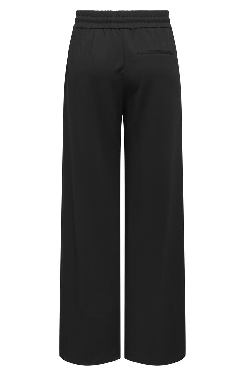 Only Tadia Extra Wide Leg Pants, Alternate, color, Black