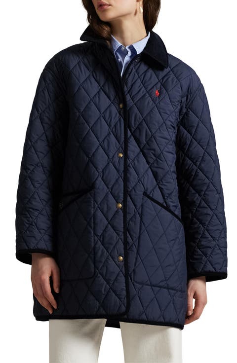 Water Repellent Quilted Barn Jacket