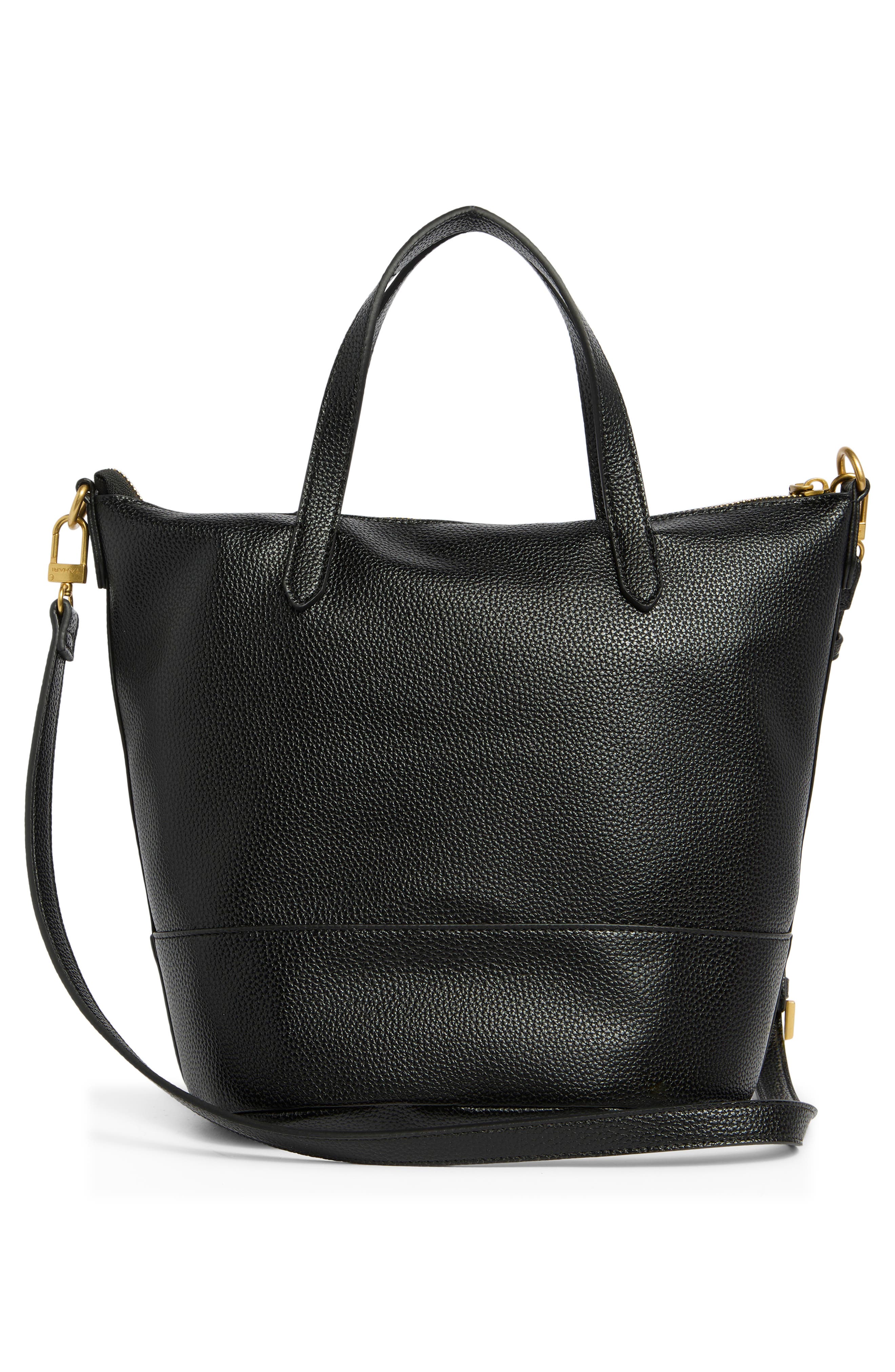 T Tahari Wrigley Shoulder Bag, Alternate, color, Black