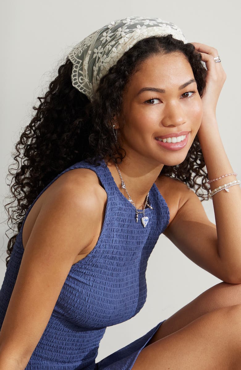 BP. Pretty Western Charm Necklace, Alternate, color, Rhodium Multi