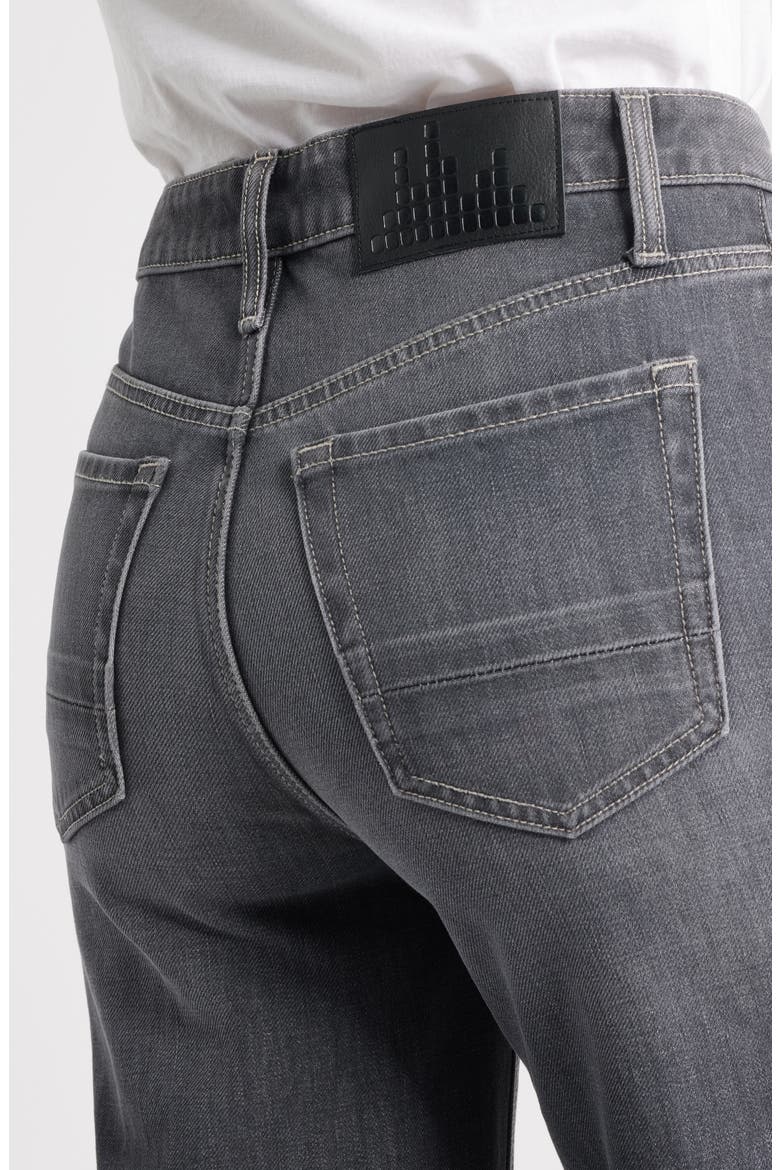 Bond Wide Leg Jeans, Alternate, color, BLACK