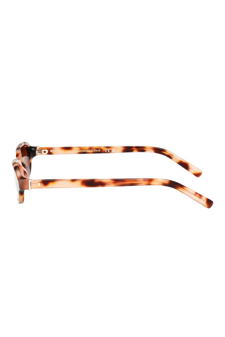 50mm Oval Sunglasses, Alternate, color, COLOURED HAVANA / BROWN