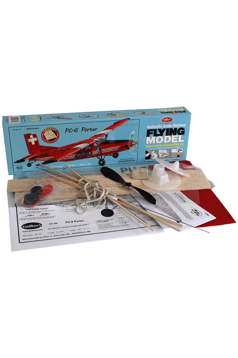 PC-6 Porter Flying Model Kit 304, Alternate, color, Multicolored