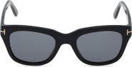 TOM FORD Snowdon 52mm Square Sunglasses