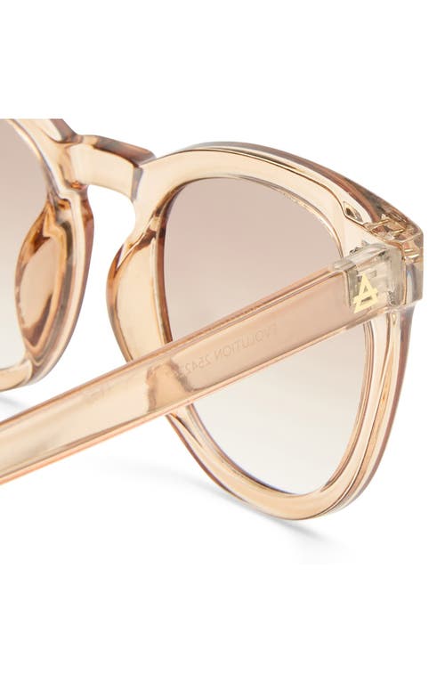 Aire Evolution 51mm Gradient Round Sunglasses In Neutral