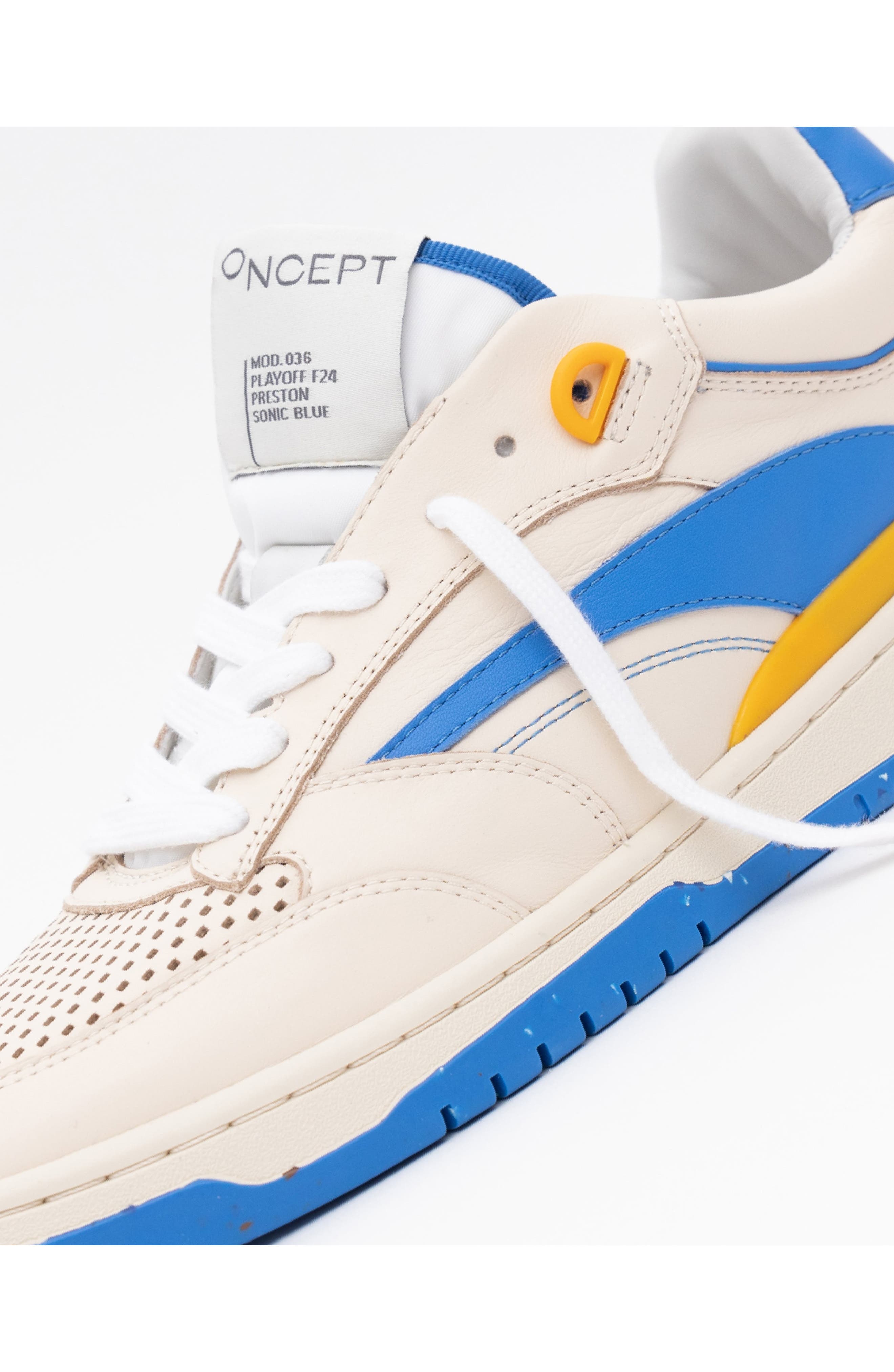 Oncept Preston Sneaker, Alternate, color, Sonic Blue