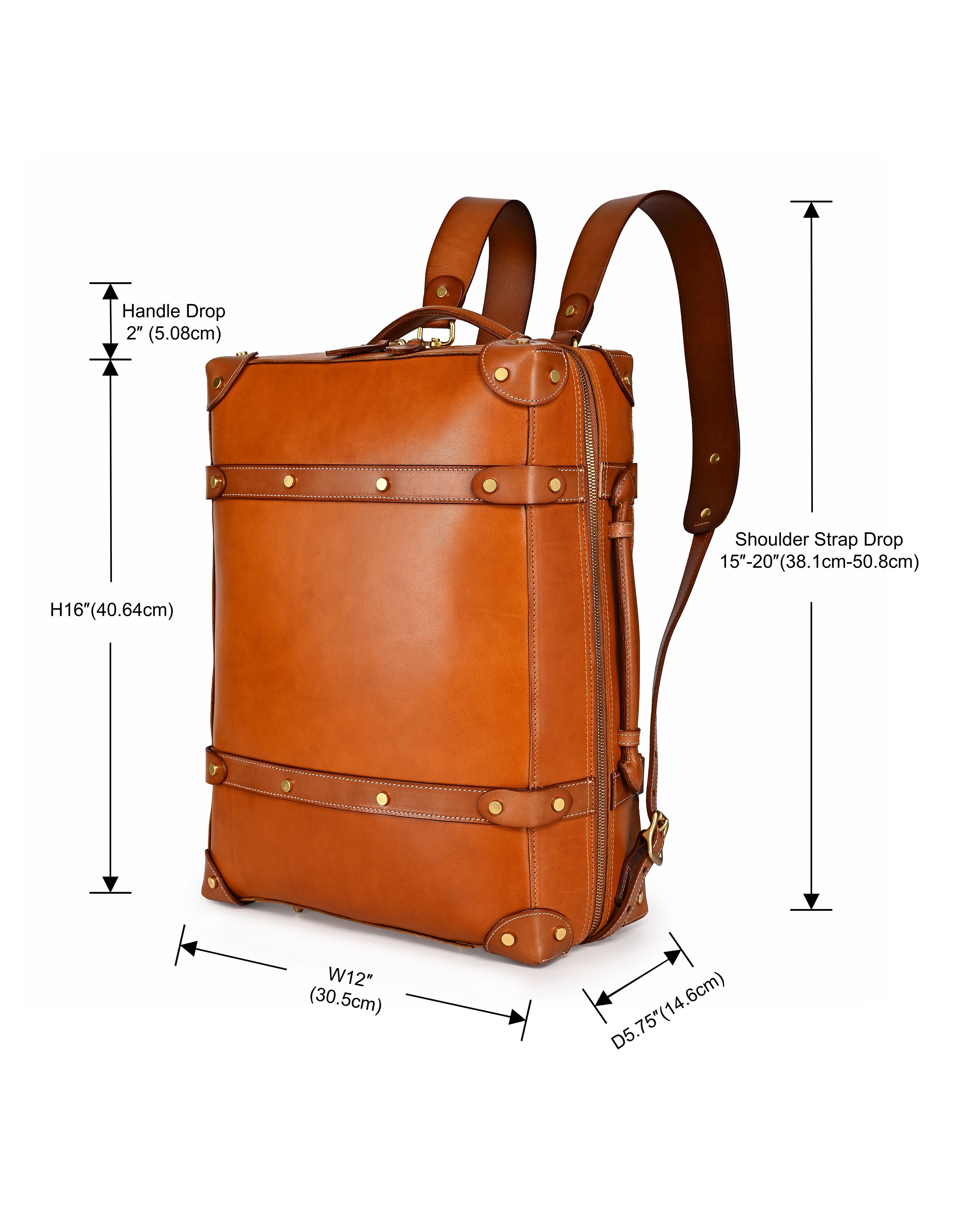 OLD TREND Speedwell Small Leather Trunk Backpack | Nordstrom
