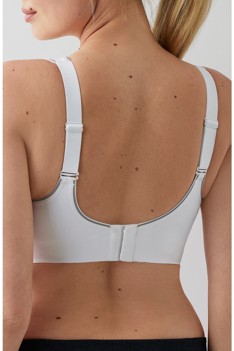 Sydney Underwire High Impact Sports Bra, Alternate, color, WHITE