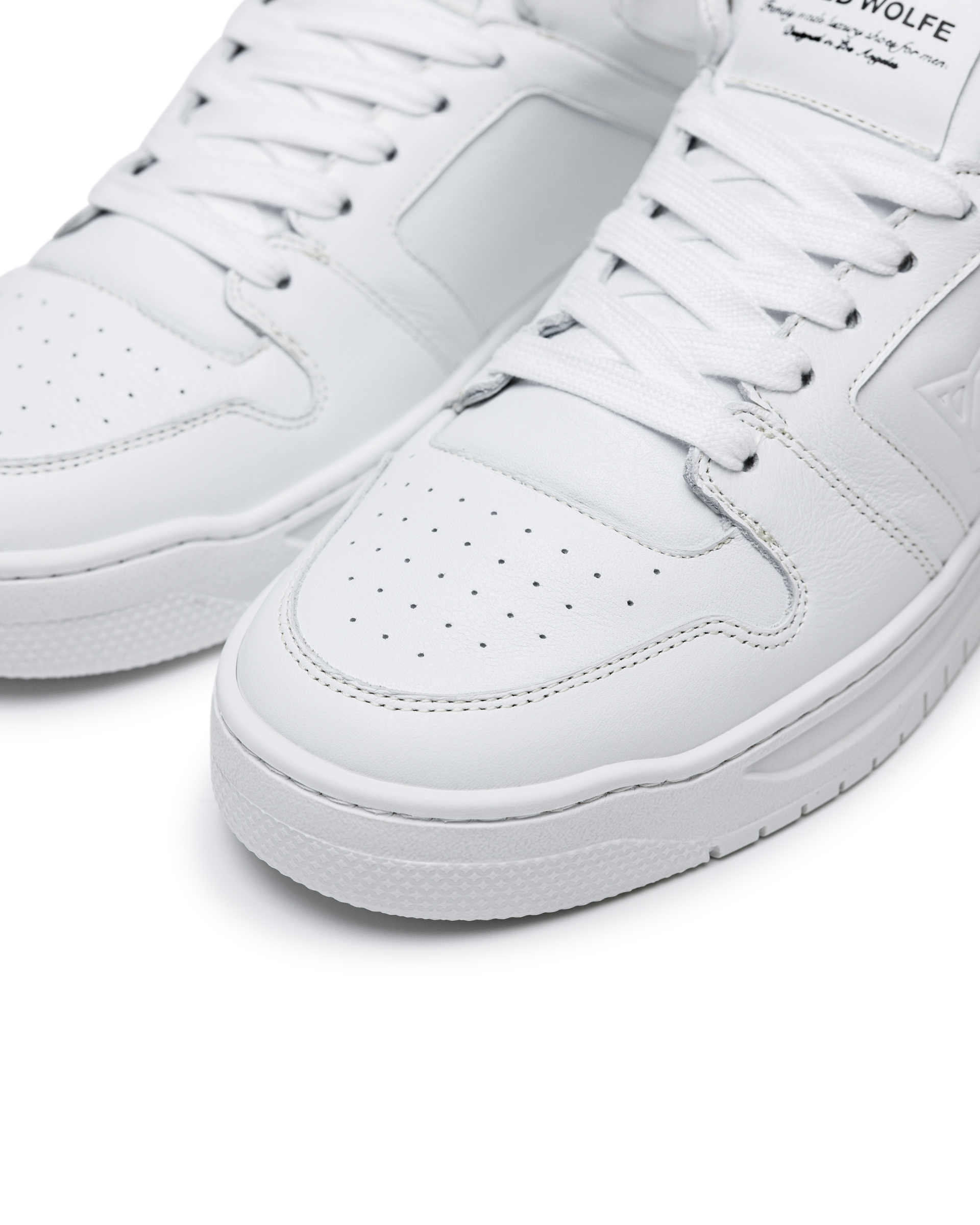 Naked Wolfe CM-01 Leather Sneaker, Alternate, color, White