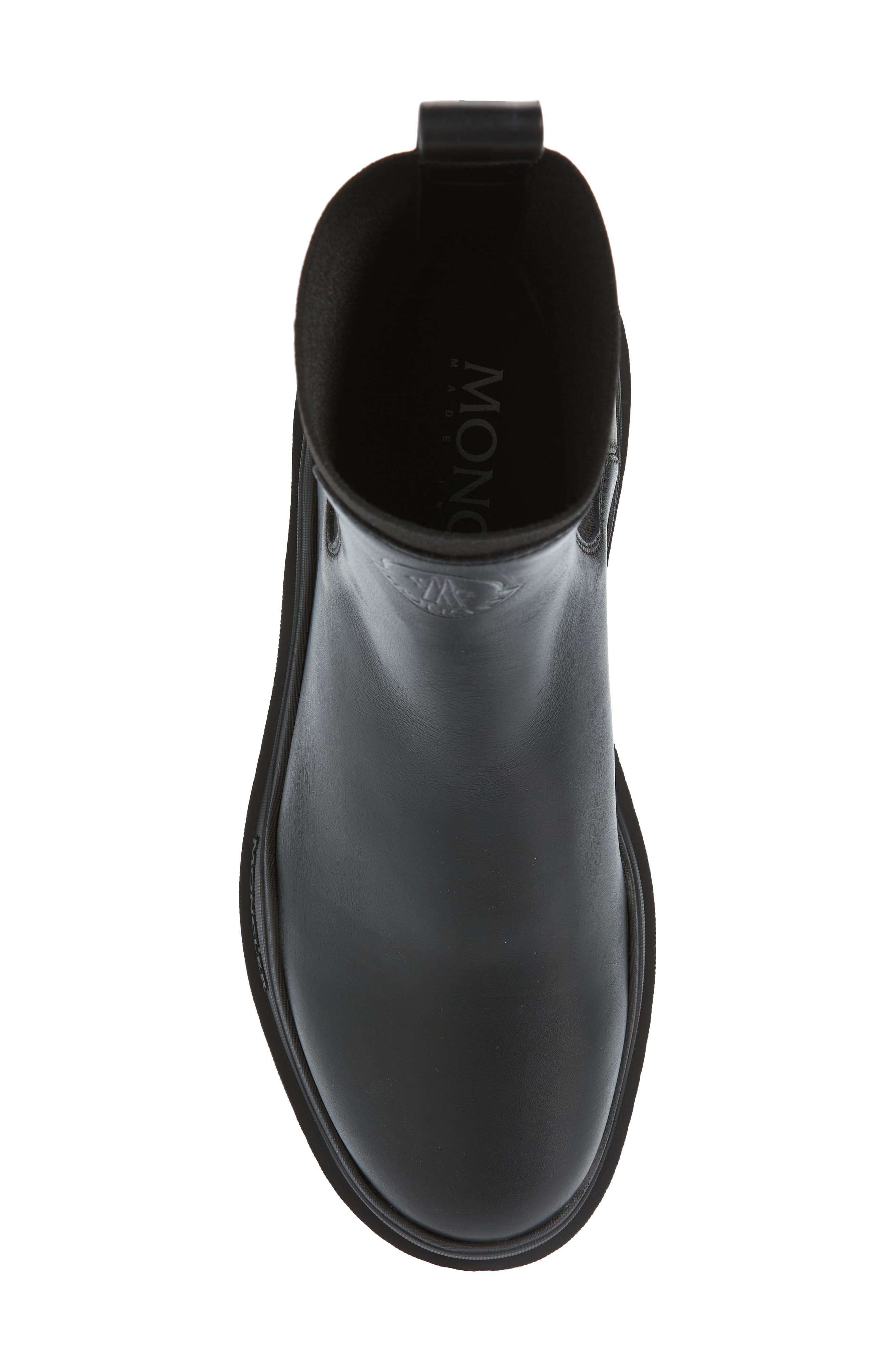 Moncler Larue Water Repellent Chelsea Boot, Alternate, color, 