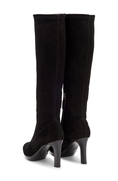 Aquatalia Rhumba Weatherproof Knee High Boot In Black